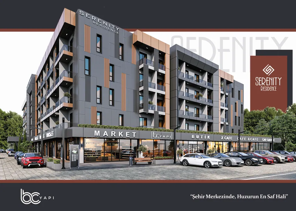 Serenity Residence katalog kapağı