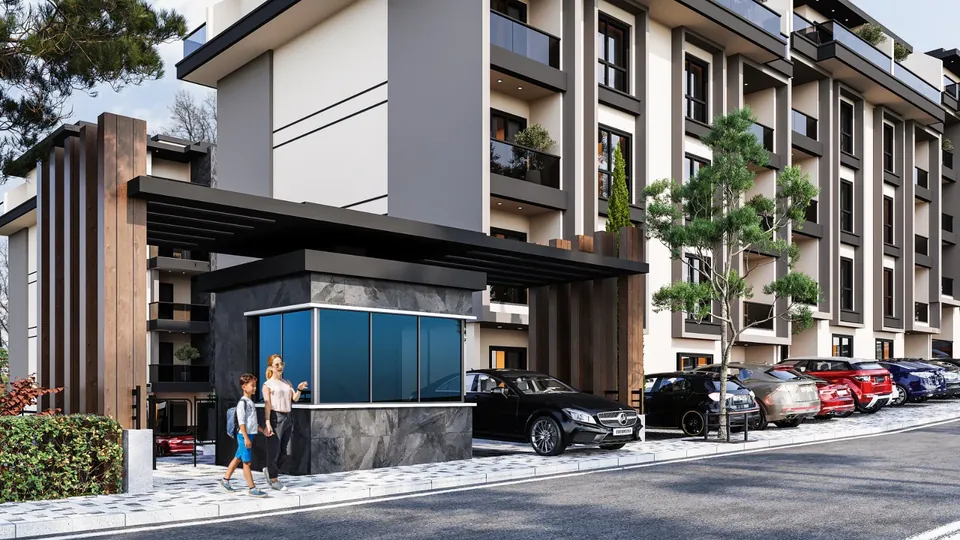 Serenity Town — güvenlikli site girişi