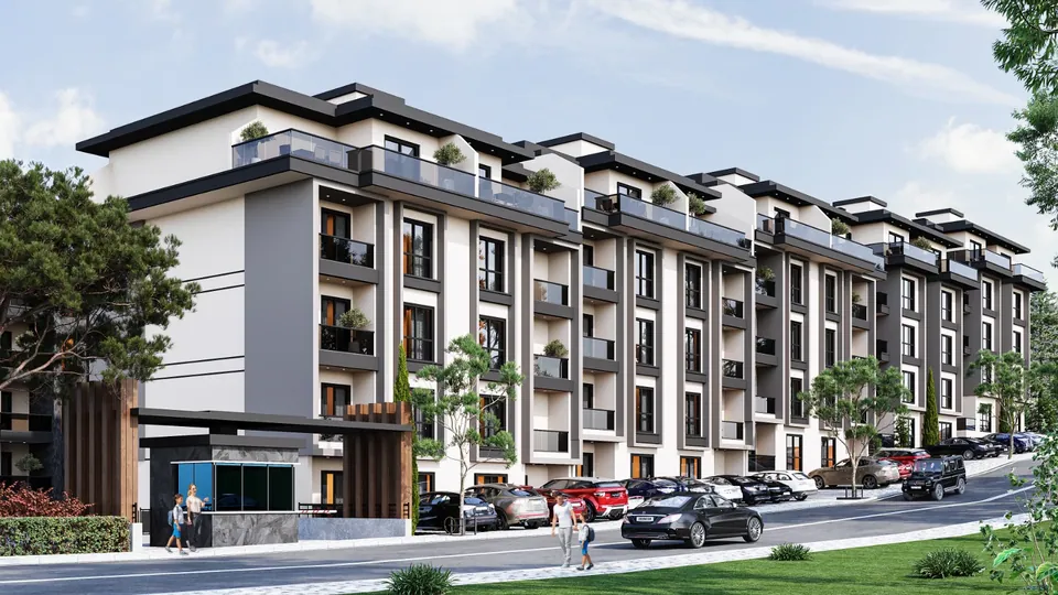 Serenity Town — sokak perspektifi