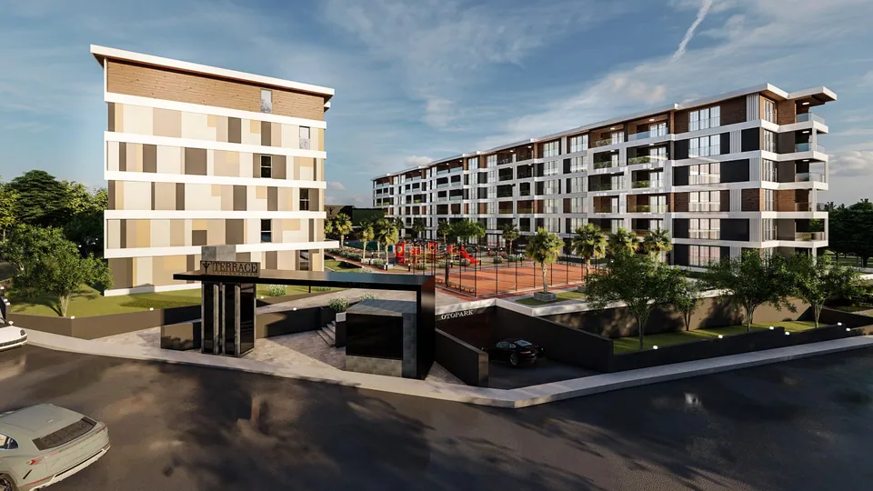 Terrace Yk — giriş ve blok görünümü